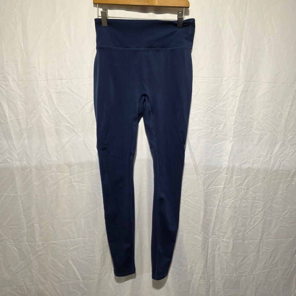 Fabletics Motion365 High Waisted Leggings Navy Blue Athletic Tights Womens Small
